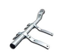 Kotflügel Tragrohr Halter Ø42 mm / 680 mm +2 x Befestigungskonsole aus verzinktem Stahl für LKW Anhänger