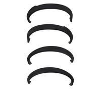 Kotflügelverbreiterung VW Golf 1 Radlaufleisten schwarz matt geprägt 4 teilig