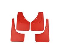 Kotflügelblenden Auto-Schmutzfänger Für Suzuki Jimny 2019-2023, Rot, Weicher Kunststoff, 4 Stück