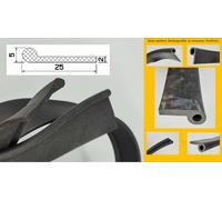 Kotflügelkeder Notenprofil Keder Gummi Dichtprofil Dichtungsprofil Band EPDM TOP