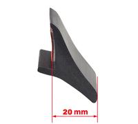 Kotflügelverbreiterung 20mm 2 Meter lang passend für Ford Ranger Gummilippe