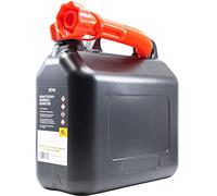 KOVA® 1x 5L Benzinkanister - Kraftstoffkanister mit UN-Zulassung - Praktische Reserve Kanister in Schwarz - Auswahl zwischen 5L, 10L und 20L - Ideal für Benzin, Diesel & Kraftstoff