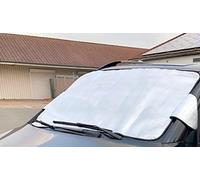 KOVA 2 Stück Thermo Scheibenabdeckung XXL - Winter - Schutz für Auto und Transporter - Frontscheibenabdeckung Frostschutz und Eisschutz - Scheibenfrostschutz Abdeckung Frontscheibenabdeckung