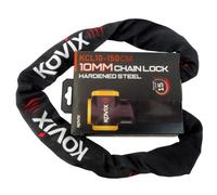 KOVIX KCL10 Alarmkette Motorrad 1,5m Diebstahlschutz KCL10-150