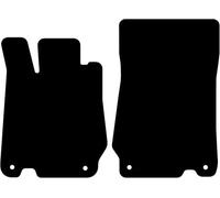 Kovvar Fußmatten passend für Mercedes SL R230 2001-2012 Passend zur Ausführung: Beifahrer mit Befestigung | Befestigungssystem: Clips (mit ovaler Öse) mit Schraube | Qualität: Luxury