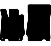 Kovvar Fußmatten passend für Mercedes SL R230 2001-2012 Passend zur Ausführung: Beifahrer ohne Befestigung | Befestigungssystem: Clips (mit ovaler Öse) mit Schraube | Qualität: Comfort