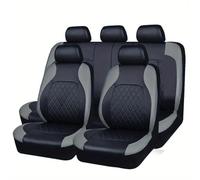 KPIRXO Autositzschoner für Audi A4 B9 Allroad A4 B6 8E Avant A4 B7 8E Avant A4 B8 8K Avant, 5-Sitzer Auto Autositzbezüge Universal Autositzauflage, 9-Teiliges Set Sitzbezug Auto Vordersitze Rücksitze