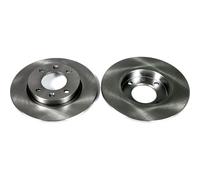 Kraft Automotive Bremsscheiben 6055920 2x 247 mm für Citroën Peugeot 307 SW 3A Hinten