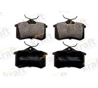 Bremsbeläge Hinterachse 6015500 KRAFT AUTOMOTIVE für VW SEAT