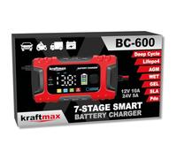 kraftmax Ladegerät 12 V, 24 V Ladestrom (max.) 10 A