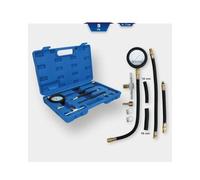 BRILLIANT TOOLS BT581250 Kraftstoff-Einspritzpumpen-Druck-Tester- Satz 9-tlg Powered by KS TOOLS Mit Stabilem Blauen Transportkoffer 9-Tlg.