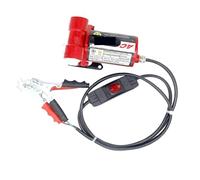 Kraftstoff-Umfüllpumpe, 12V elektrische Kraftstoffförderpumpe, Benzinbetankungspumpe, kleine selbstansaugende Ölpumpe for Benzin, Kerosin, 30L/min(Set meal 1)