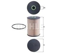 Kraftstofffilter Filtereinsatz KX 228D KNECHT für VW AUDI SEAT SKODA