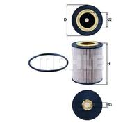 Kraftstofffilter Filtereinsatz KX 267D MAHLE für DEUTZ-FAHR FENDT