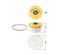 Kraftstofffilter Filtereinsatz KX 479D KNECHT für TOYOTA LAND CRUISER 200