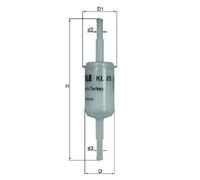 Kraftstofffilter für Audi 100 445 446 801 803 817 68 bis 90 Knecht DS 803210151C