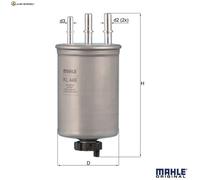 KRAFTSTOFFFILTER KL 446 FÜR FORD FOCUS/Van/Turnier MONDEO/III TOURNEO/CONNECT