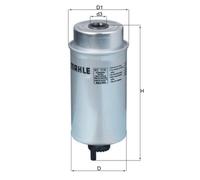 KNECHT Kraftstofffilter diesel für Ford Transit 2.0 DI 2.2 TDCI 2.4 TD TDE TDCI