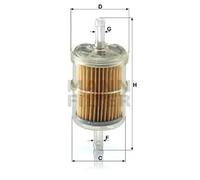 Kraftstofffilter Leitungsfilter WK 42/2 MANN-FILTER für CITROËN LIGIER PIAGGIO