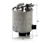 MANN-FILTER Kraftstofffilter wk9027 Leitungsfilter 142mm für RENAULT NISSAN