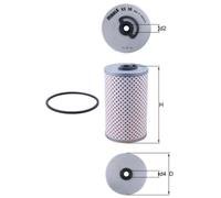 MAHLE KX 36D Kraftstofffilter für MAN F90