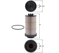 Kraftstofffilter MAHLE KX 80/1D