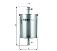 Kraftstofffilter Mahle Original KL 2