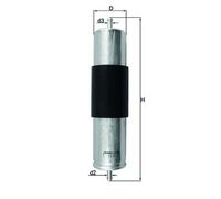 Kraftstofffilter Mahle Original KL 473