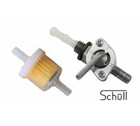Kraftstoffhahn Benzinhahn Filter 6mm für Honda GX160 GX200 GX240 GX270 GX340