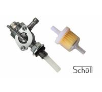 Kraftstoffhahn Benzinhahn Filter 6mm für Honda GX160 GX200 GX240 GX270 GX340