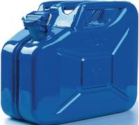 Kraftstoffkanister 10l Signalblau RAL 5005 Stahlbl.0,9mm L345xB165xH275mm VALPRO