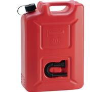hünersdorff 802060 Kraftstoff-Kanister 20 l Kunststoff Schwarz, Rot