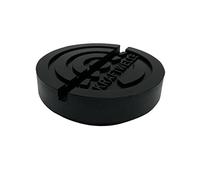 Kraftwelle Profi Auflage für Wagenheber Hartgummi extra groß Ø 125 mm x 30 mm für Telleraufnahme von Rangierwagenheber für KW-4T und KW-5T max. 5000kg Jack Pad Gummiauflage KFZ Hebebühne Tellerauflage