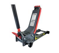 Kraftwelle 5 Tonnen Rangierwagenheber 75mm - 620mm Doppelkolben Fußpedal hydraulischer Wagenheber Jack Hydraulik KFZ PKW Auto Transporter Geländewagen