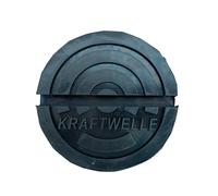 Kraftwelle Wagenheber Hartgummi Auflage für KW 4T und KW 5T Jack Pad