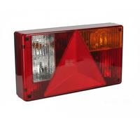 Kramp-102070140 - Rückleuchte rechts rechteckig, 12V, orange/rot/transparent, verschraubt, 238x52x138mm AMP-Stecker, Jokon