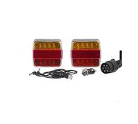KRAMP Kabelloser Leuchtsatz, Heckleuchte, Fahrtrichtungsanzeiger, Positionsleuchte, Bremsleuchte, 12V, LA60025