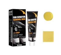 Kratzer Entferner Auto 2026 Neu, Autolack Kratzer Entferner Autopolitur mit Schwamm, 120ml Lack Reparatur Polieren Paste für Verschiedene Oberflächen Kunststoff Restaurator Renovierungspflege 1 Stück