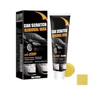 Kratzer Entferner Auto, Auto-Kratzer-Reparaturpaste 120ml, Scratch Remover Wax mit Schwamm, Lack Reparatur Polieren Paste, Politur Paste Kunststoff Restaurator Renovierungspflege (1PC)
