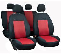 (KRE)EXCLUSIVE ROT Komplett Set Autositzbezüge Sitzbezüge für Ford Fusion