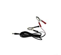 Krokodilklemmen Kabel Schwarz 1,5m Reinkupfer Anschlusskabel für Ladegerät LED Kamera DVD Auto 3A 60W für robuste Galvanisierte Klemmen Vielseitige