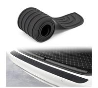 KRTHNI Stoßstangenschutz Selbstklebend, für Dacia Sandero Stepway 3.Gen 2.Gen 2012-2024 2025, Ladekantenschutz Gummi, Ladekantenschutz Kofferraum Auto Hintere Stoßstange Schutz,B-104×9cm