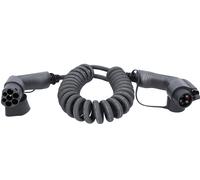 KS-Tools 117.7330 efuturo Spiralladekabel Typ 2 auf Typ 1 Stecker, 1 Phase, bis