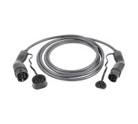 KS Tools efuturo Spiralladekabel Typ 2 auf Typ 2 Stecker, 3 Phasen, bis zu 22 kW, 32 A, 400 V, Mode 3, 5 Meter