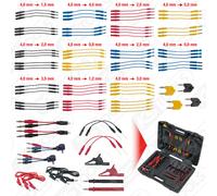 KS Tools 150.0950 12/24V Master Diagnose Prüf- und Mess-Kabel-Satz, 92-tlg