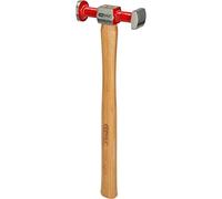 KS Tools 140.2130 Karosserie-Wölbungshammer, rund/eckig, 325mm