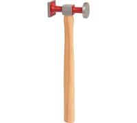 KS Tools 140.2139 Karosserie-Riffelhammer fein, rund/eckig, 325mm