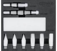 KS Tools 140.2480 Rückschlagdorn-Satz, 10-tlg