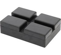 KS Tools 160.0602 Gummiauflage 42 für Rotary Hebebühnen, 128 x 89 x 35 mm