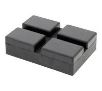 KS Tools Gummiauflage 42 für Rotary Hebebühnen, 128 x 89 x 35 mm - 160.0602